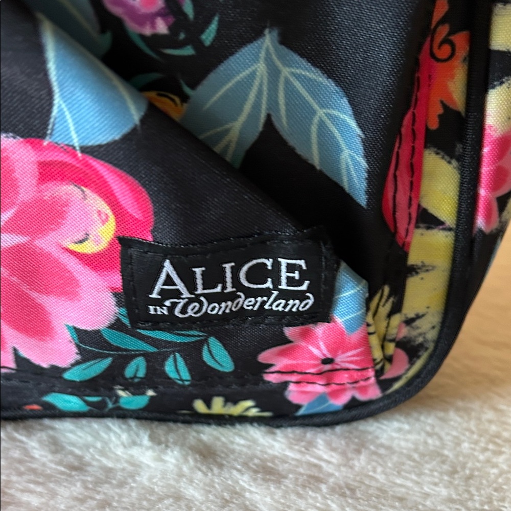 Alice in Wonderland Floral Backpack - Picture 2 of 8